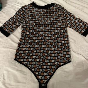 Free People knit bodysuit